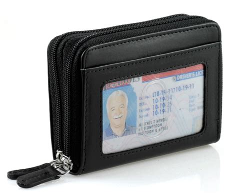 rfid double zip accordion credit card holder|RFID Double Zip Accordion Credit Card Holder .